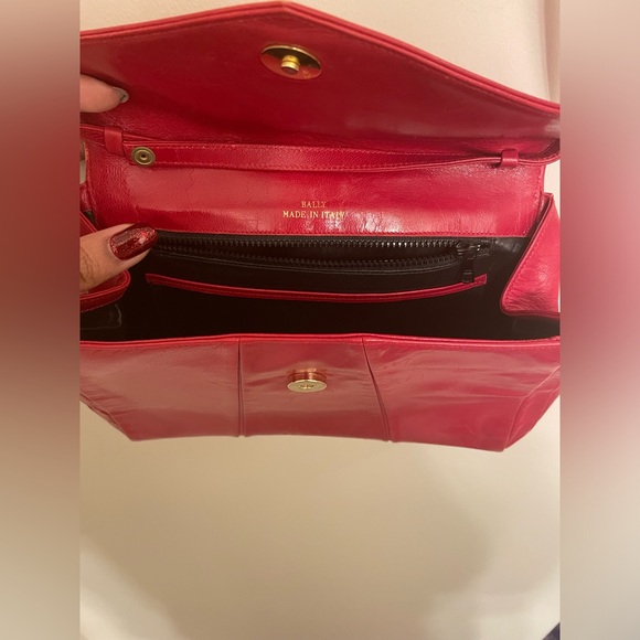 Bally vintage red bag - Picture 3 of 5
